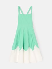 أخضر - Angel & Rocket Allegra Pink Scallop Swing Dress - Image 4 of 6