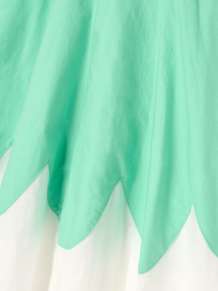 Angel & Rocket Green Allegra Pink Scallop Swing Dress - Image 5 of 5