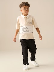 Angel & Rocket Black Alex Elasticated Tapered Loose Trousers - Image 2 of 6