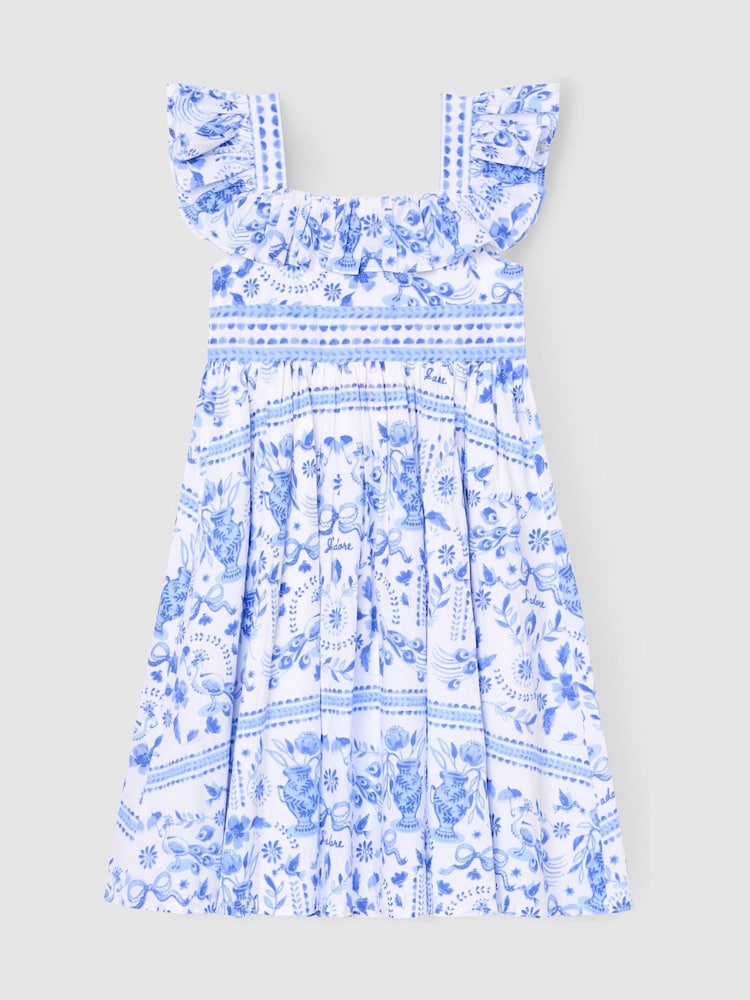 ellery blue dress Ellery Blue Dress Sz 10 The Luxe Base