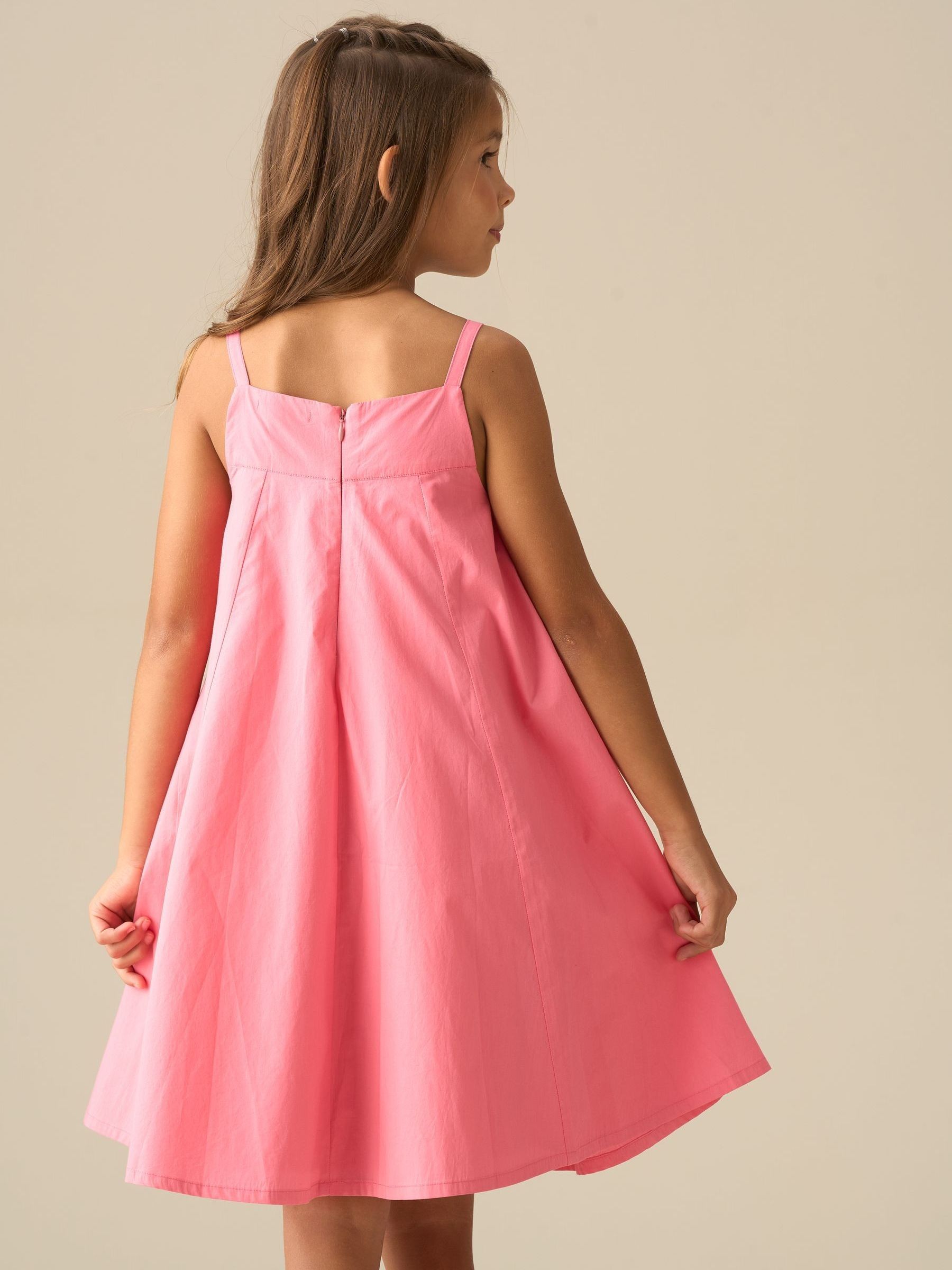 Buy Angel & Rocket Pink Libby Bow Pleat Dress from Next USA