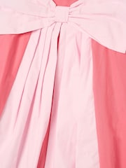 Angel & Rocket Pink Libby Bow Pleat Dress - Image 3 of 3