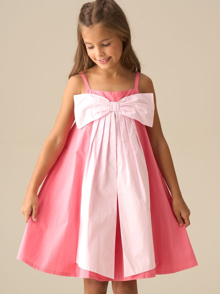 sachin and babi light blue dress Off Shoulder Bow Sleeve Maxi Dress in Pink – The Season Boutique main image 0