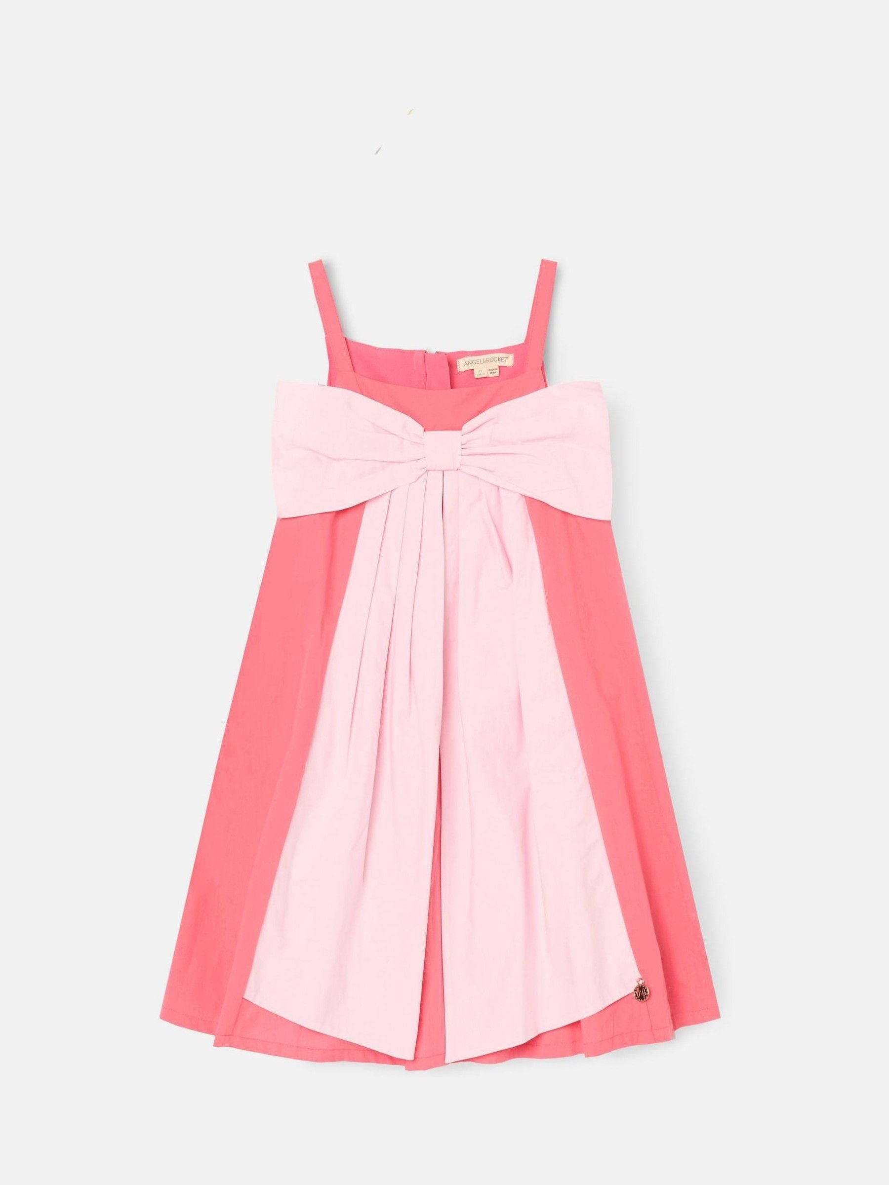 Buy Angel & Rocket Pink Libby Bow Pleat Dress from Next USA