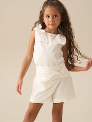 Angel & Rocket Laurel Bow Detail Vest - Imaginea 2 din 6