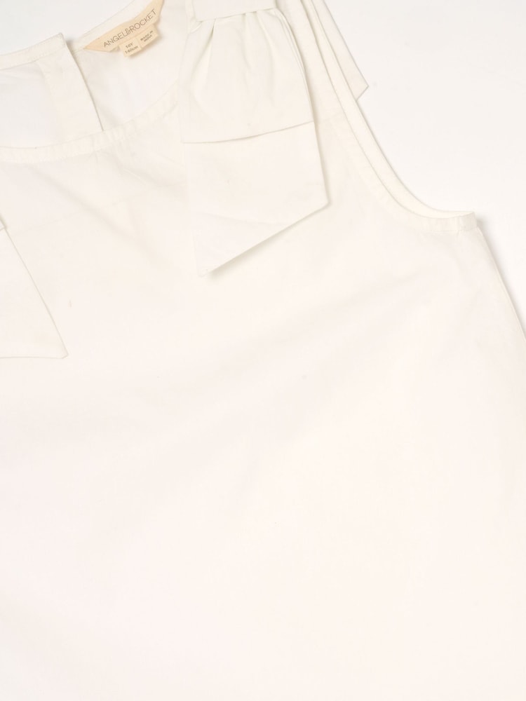 Angel & Rocket Laurel Bow Detail Vest - Imaginea 6 din 6