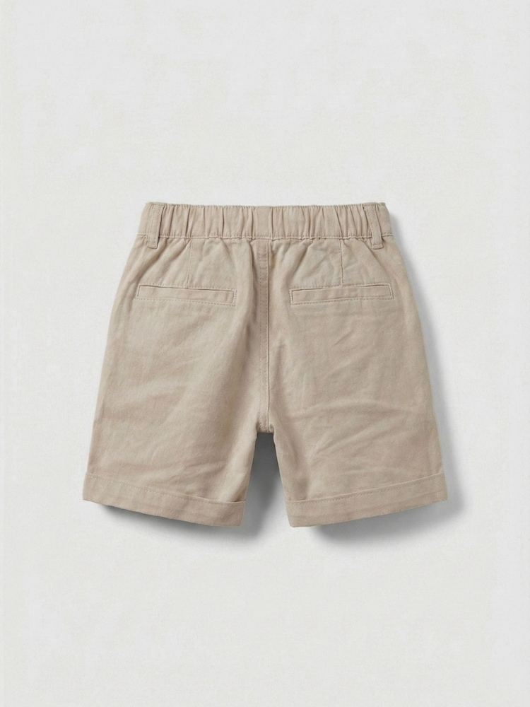 Angel & Rocket Grey Quinn Stone Chino Shorts - Image 2 of 5 Angel & Rocket Grey Quinn Stone Chino Shorts - Image 2 of 5