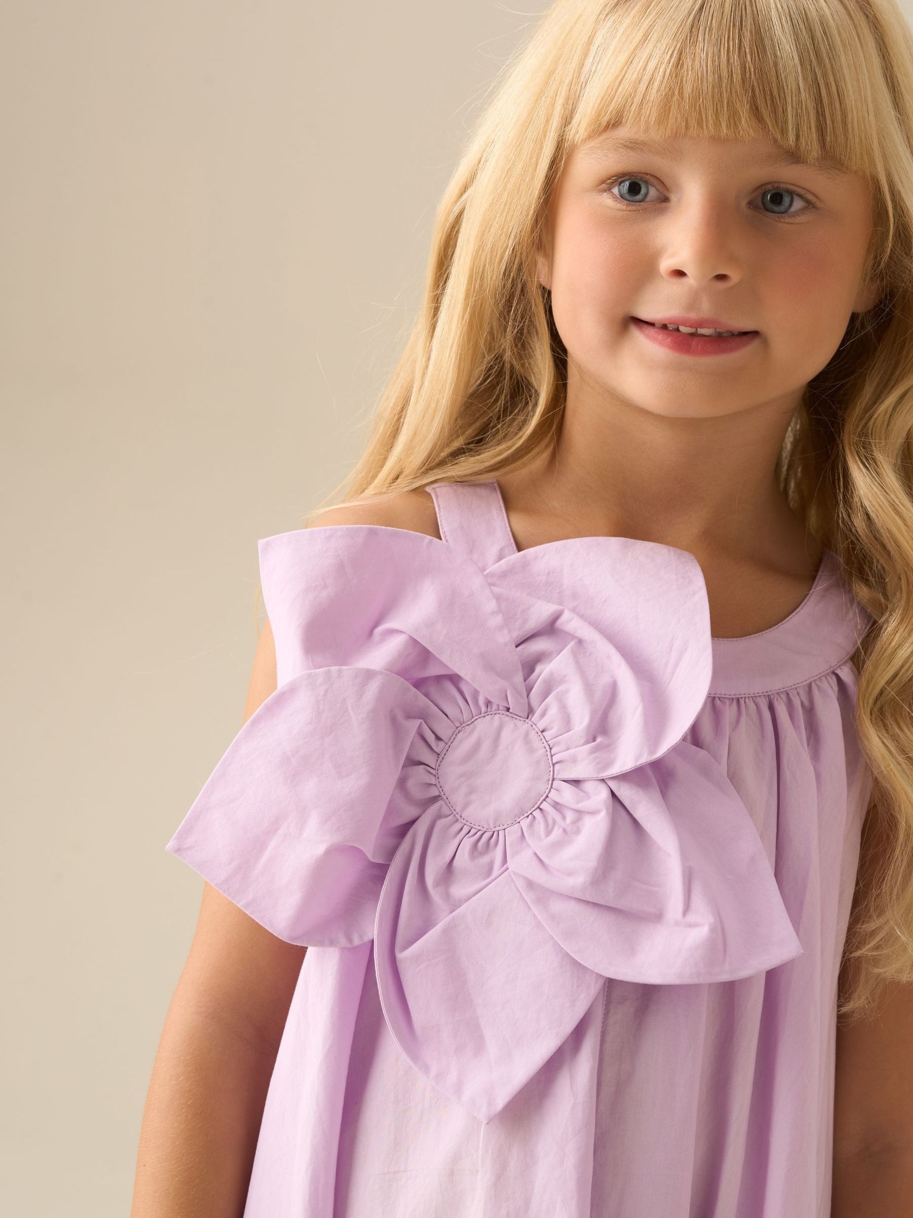 Buy Angel & Rocket Purple Marnie Corsage Swing Dress from Next USA
