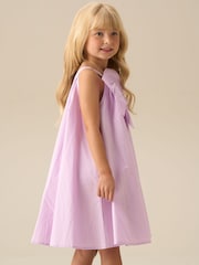 Angel & Rocket Purple Marnie Corsage Swing Dress - Image 4 of 8