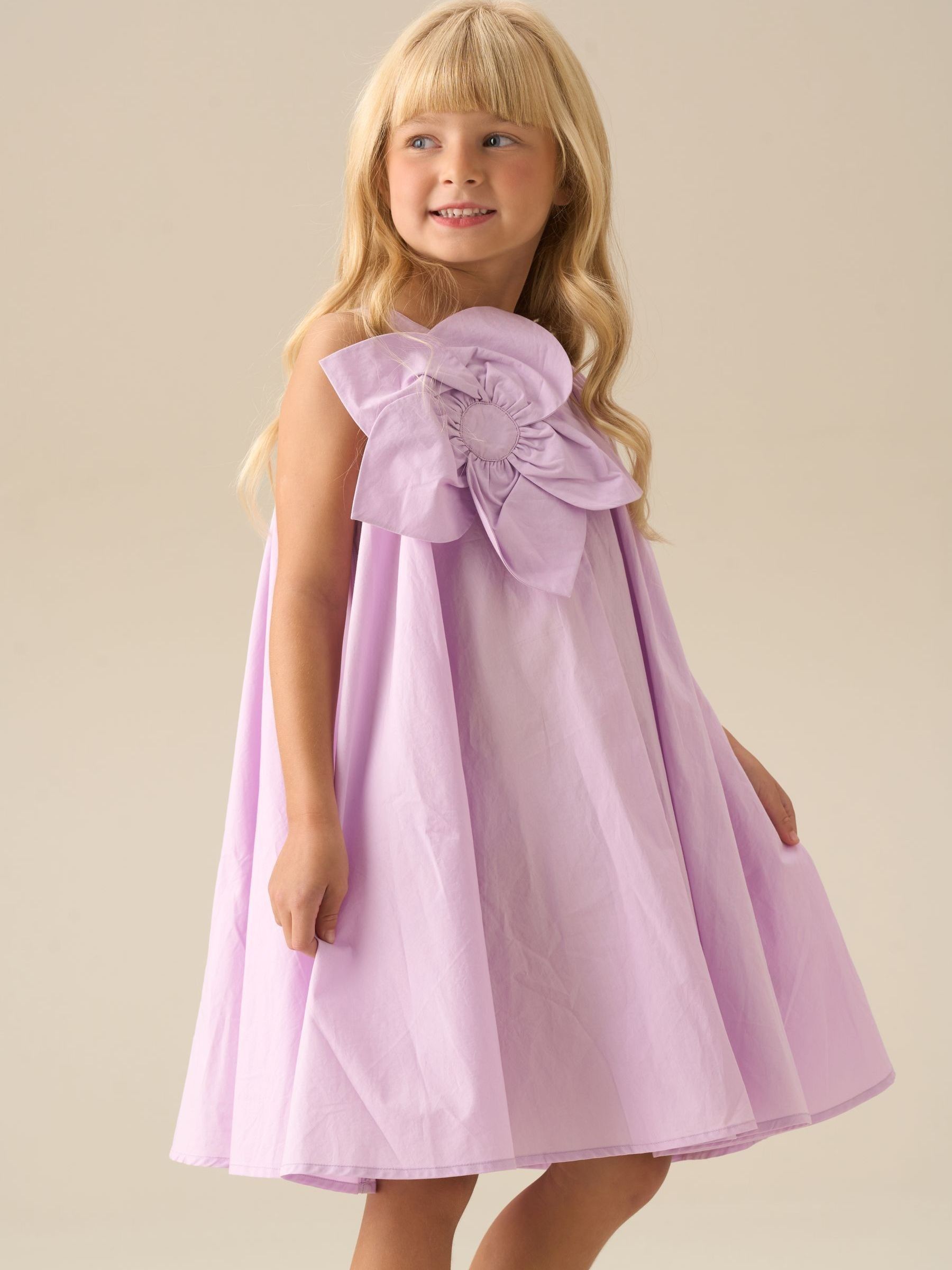 Buy Angel & Rocket Purple Marnie Corsage Swing Dress from Next USA