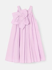 Angel & Rocket Purple Marnie Corsage Swing Dress - Image 6 of 8