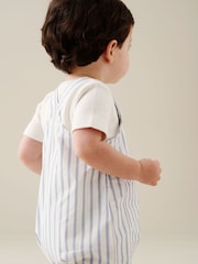 Angel & Rocket Ron ストライプ・オーバーオール & ボディスーツセット - 画像 4 / 7