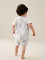 Angel & Rocket Ron ストライプ・オーバーオール & ボディスーツセット - 画像 5 / 7