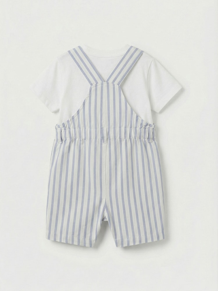 Angel & Rocket Ron ストライプ・オーバーオール & ボディスーツセット - 画像 7 / 7