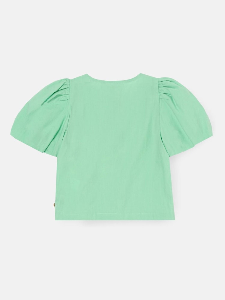 Angel & Rocket Roxie Bow Embellished Woven Blouse - صورة 2 من 3 Angel & Rocket Roxie Bow Embellished Woven Blouse - صورة 2 من 3