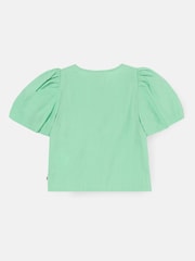 Angel & Rocket Roxie sløyfeutsmykket vevd bluse - Bilde 6 av 7