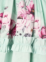 Angel & Rocket Green Nina Ruffle Hem Skirt - Image 3 of 3