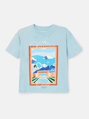 Angel & Rocket Blue Jay Postcard Scene T-Shirt - Image 6 of 8