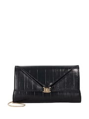 Dune London Black Bee Clutch Bag - Image 1 of 5