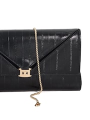 Dune London Black Bee Clutch Bag - Image 3 of 5