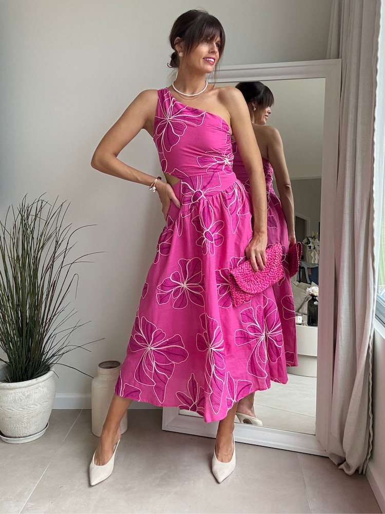 Style Cheat Pink Jasmine Dress - Image 1 of 3