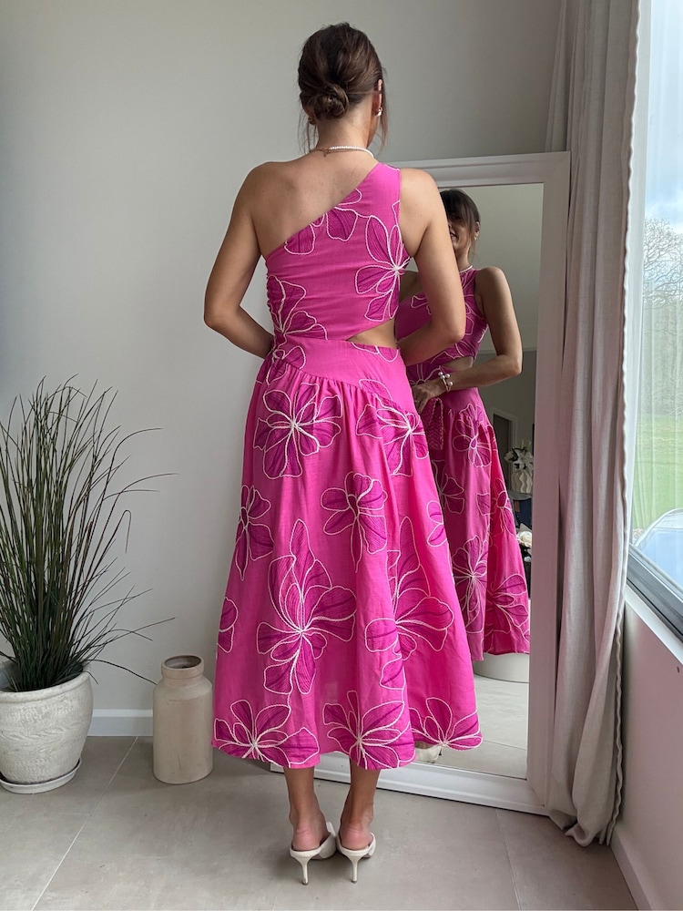 Style Cheat Pink Jasmine Dress - Image 3 of 3