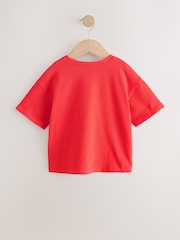 Red Short Sleeve T-Shirt (3mths-7yrs) - Image 2 of 4