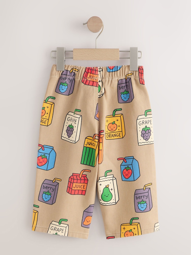 Multi Juice Box Pull On Wide Trousers (3mths-7yrs) - Image 2 of 4