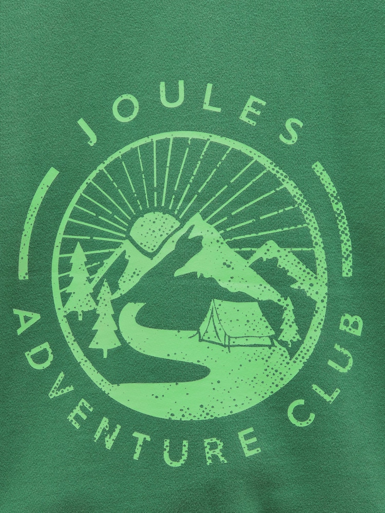 Joules Green Boys' Sweatshirt and Jogger Set - Image 8 of 8