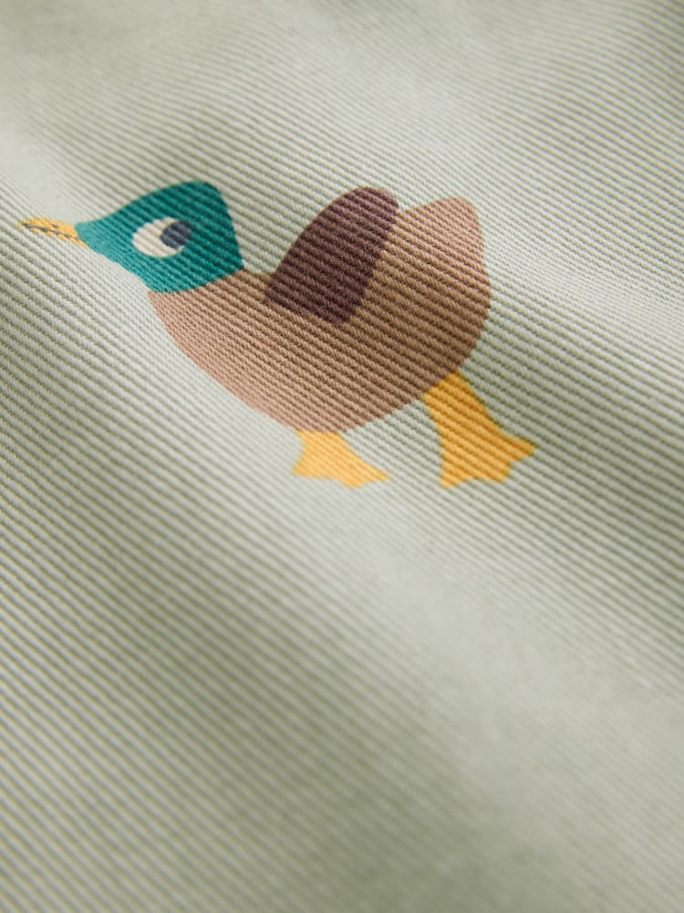 Green Duck Pull On Wide Trousers (3mths-7yrs) - Image 8 of 8