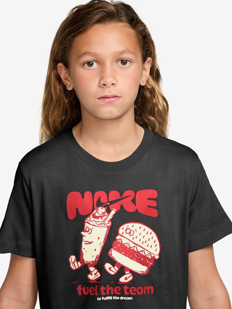 Nike Black Fuel The Team Graphic T-Shirt - Image 3 of 3