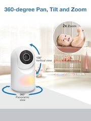 V-Tech White 3.5" Pan & Tilt Video Monitor - Image 7 of 8