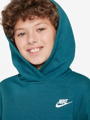 Bright Spruce Green - Худи из флиса Nike Club - Изображение 3 3
