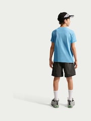 Nike Blue Short Sleeve Club T-Shirt - Image 4 of 10