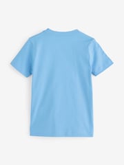 Nike Blue Short Sleeve Club T-Shirt - Image 7 of 10