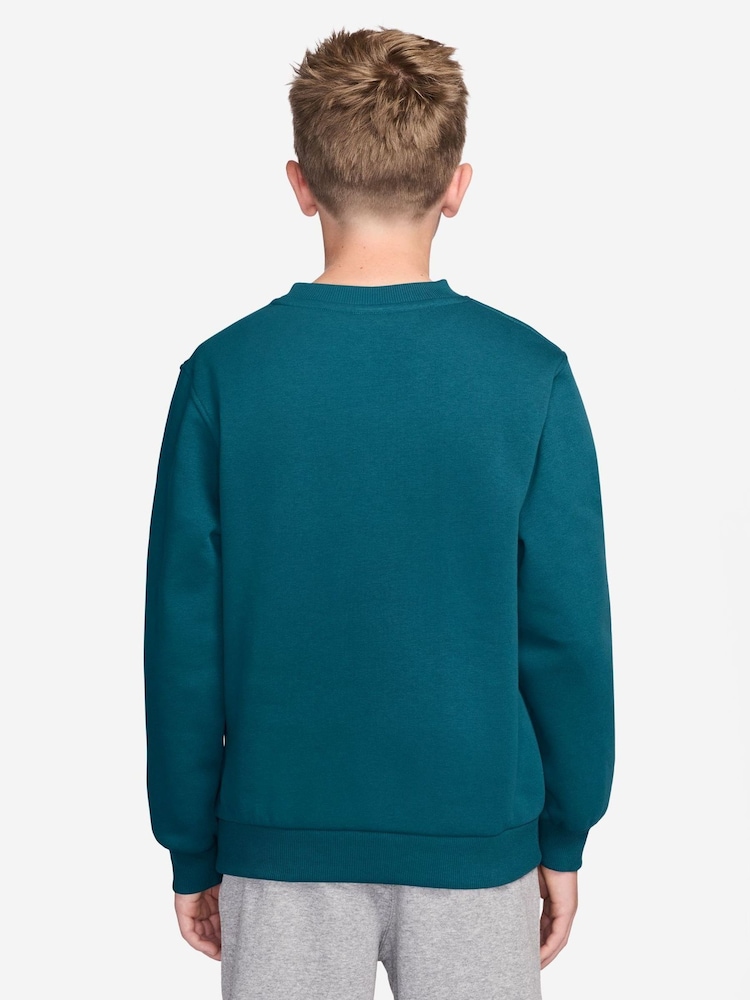 Ашық шырша жасылы - Nike Club Fleece жемпірі - 3суретінің 2 суреті