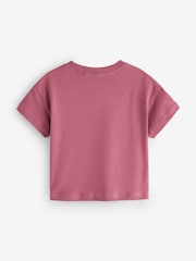 Nike Pink Smoke Sportswear Boxy T-Shirt - Image 7 of 9