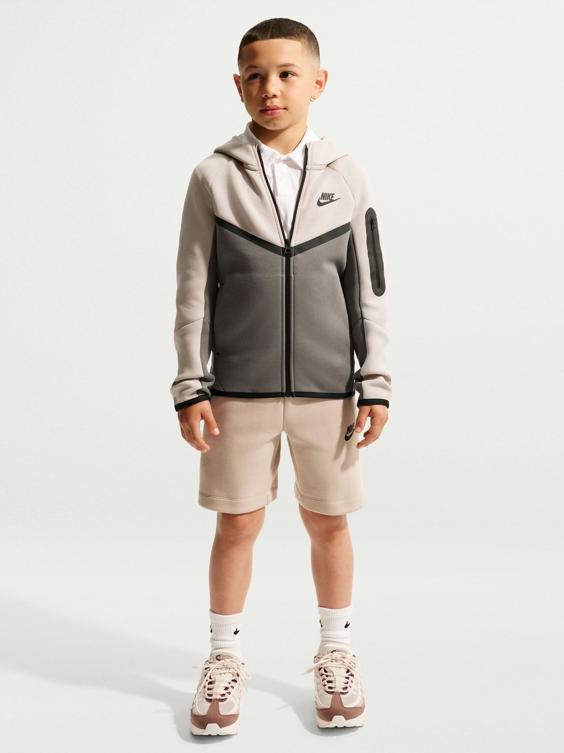Comprar Cinza Partícula - Moletom Nike Tech Fleece com zíper from