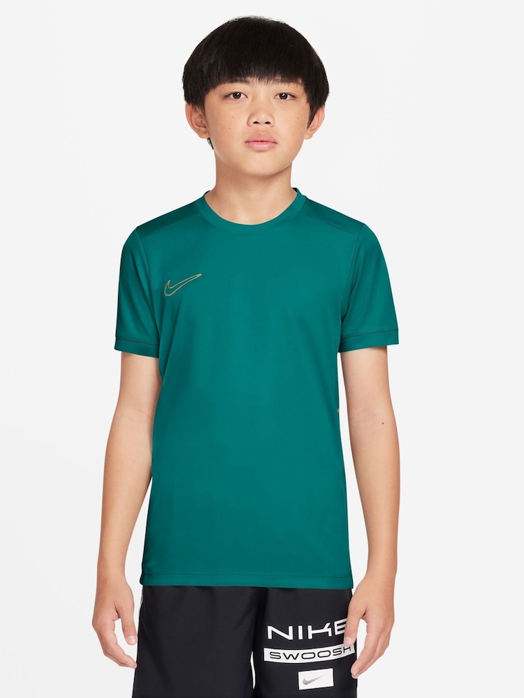 Nike Green Academy 25 Dri-FIT Football T-Shirt - Image 1 of 3 Nike Green Academy 25 Dri-FIT Football T-Shirt - Image 1 of 3