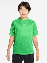 Nike Illusion Green Dri-FIT Short Sleeve T-Shirt - Image 1 of 3