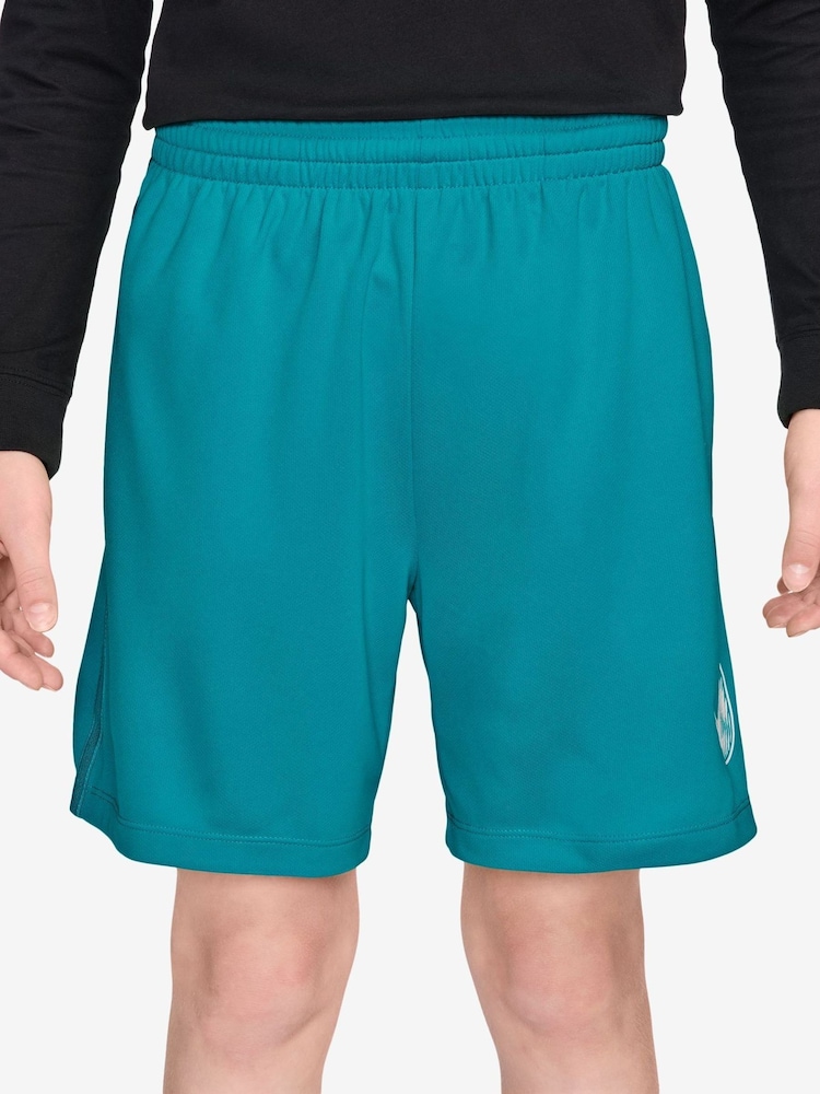 Nike Energy Blue Multi Dri-FIT Training Shorts - Image 1 of 4 Nike Energy Blue Multi Dri-FIT Training Shorts - Image 1 of 4
