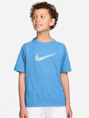 أزرق كرة القدم - تيشرت Dri-FIT متعدد الاستخدامات من Nike - صورة 1 من 3