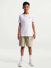 Nike White Graphic T-Shirt - Image 2 of 5