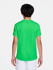 Nike Green Spark Miler Dri-FIT Short Sleeve T-Shirt - Image 2 of 3