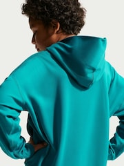 Nike Bright Spruce Green Pro Overhead Hoodie - Image 4 of 5
