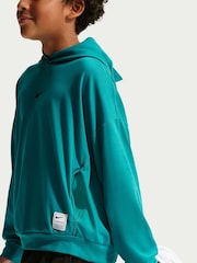 Nike Bright Spruce Green Pro Overhead Hoodie - Image 5 of 5