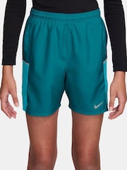 Nike Bright Spruce Green Miler Dri-FIT Training Shorts - Image 1 of 5