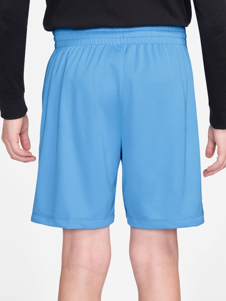 Nike Football Blue Multi Dri-FIT Training Shorts - Image 2 of 4 Nike Football Blue Multi Dri-FIT Training Shorts - Image 2 of 4
