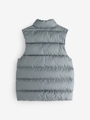 Nike Dark Grey Synthetic Filled Padded Gilet - Image 6 of 8