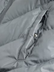 Nike Dark Grey Synthetic Filled Padded Gilet - Image 8 of 8